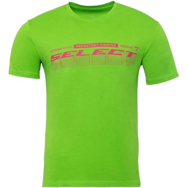 Футболка Select T-Shirt Graded Logo L Lime - изображение 3