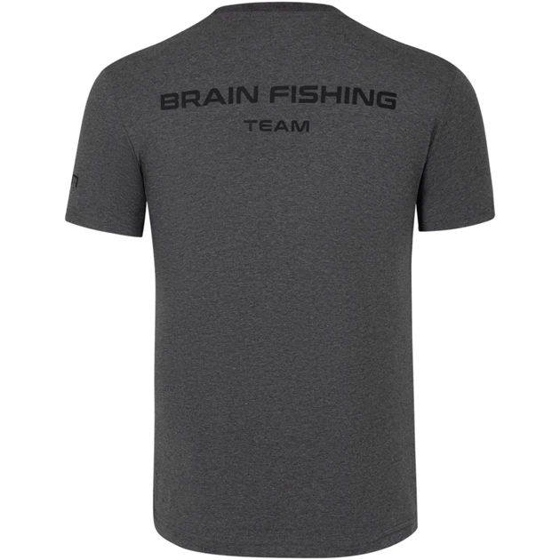 Футболка Brain GrumpyCarp S Dark grey melange - Фото 3 Футболка Brain GrumpyCarp S Dark grey melange - изображение 3