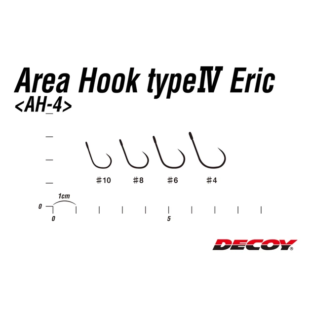 Крючок Decoy Area Hook IV Eric 04, 12 шт/уп - изображение 2