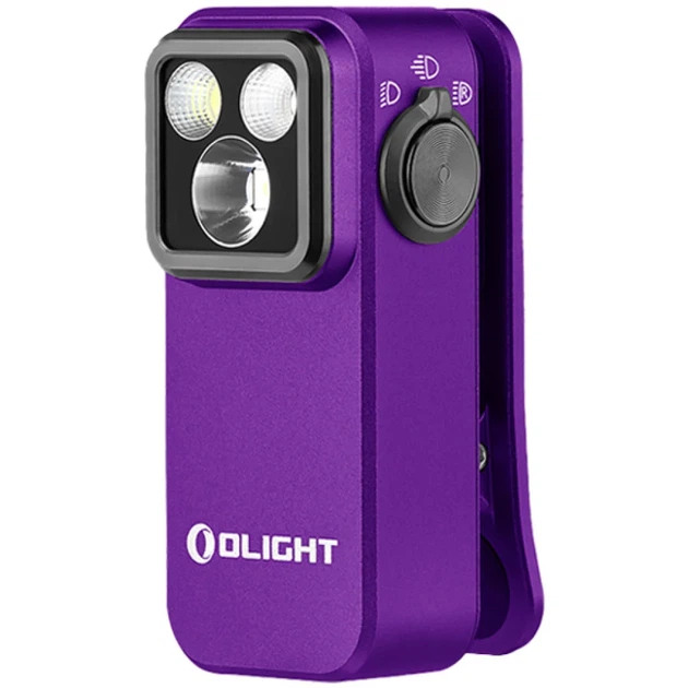 Фонарь Olight Oclip Pro Purple - изображение 2