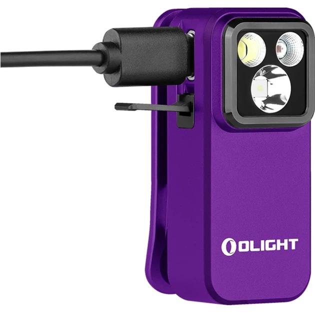Фонарь Olight Oclip Pro Purple - изображение 4