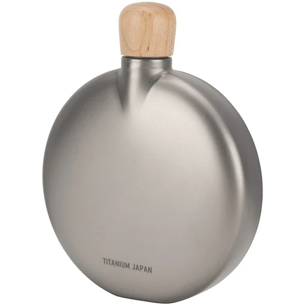 Фляга Snow Peak TW-116 Titanium Curved Flask - Фото 3 Фляга Snow Peak TW-116 Titanium Curved Flask - зображення 3