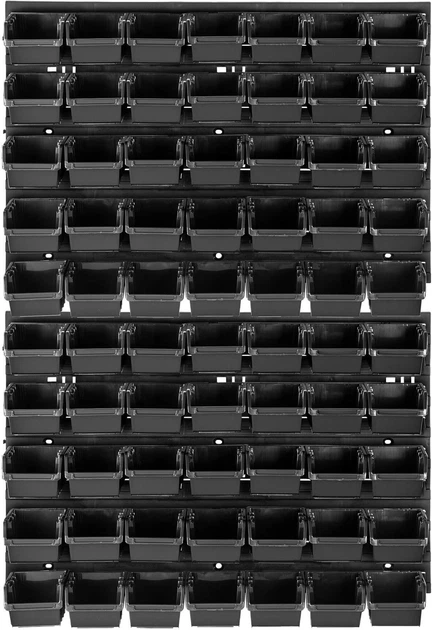 Tablica warsztatowa Kadax Lokke K7718 58 x 78 cm 70 elementów Czarna (5903699468708) - obraz 2