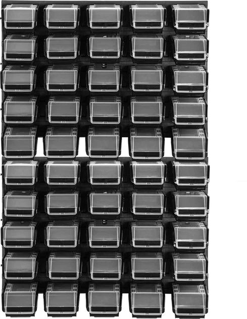 Tablica warsztatowa Kadax Lokke K7720 58 x 78 cm 50 elementów Czarna (5903699468722) - obraz 2