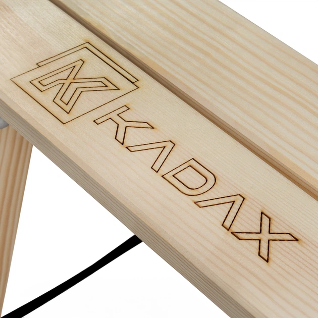 Drabina drewniana Kadax Opawa 3 stopnie PST3 (5903699491171) - obraz 8