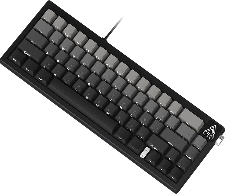 Дротова механічна клавіатура Ajazz AK650 Day Dream switches Gradient Black Grey (AK650-DD-BG) - изображение 4