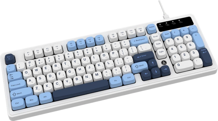Дротова клавіатура Ajazz AF98 Glacier Blue (AF98-GB) - изображение 5