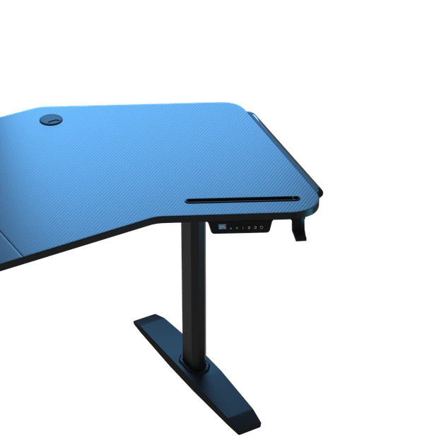 Комп’ютерний стіл з електрорегулюванням висоти Anda Seat Shadow Warrior Black - зображення 8