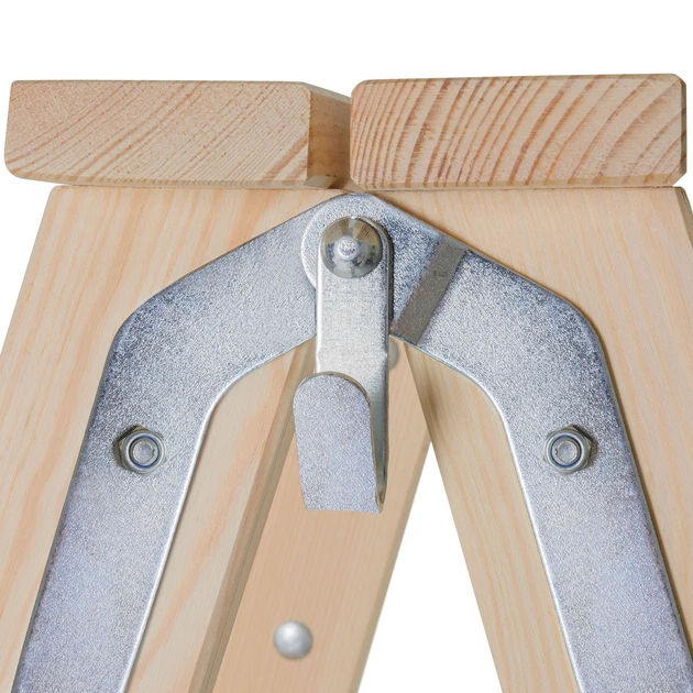 Drabina drewniana Kadax Opawa 5 stopni PST5 (5903699491195) - obraz 6