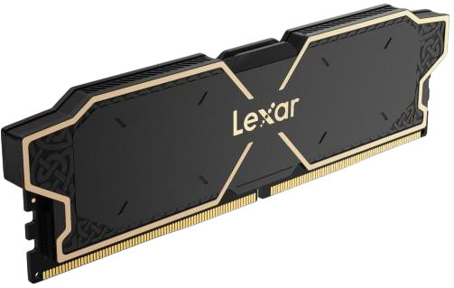 Оперативна пам'ять Lexar 32GB (2x16GB) DDR5 6000MHz Thor Black (LD5U16G60C38LG-RGD) - зображення 3