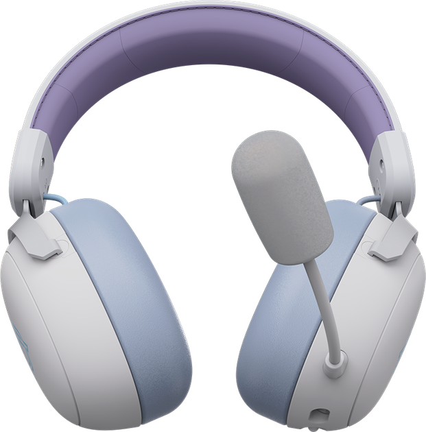 Навушники Ajazz AHM08 MAX Purple White Blue (AHM08-MAX-PWB) - зображення 3