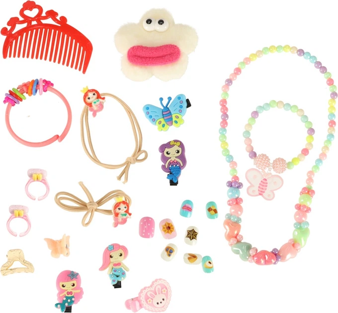 Набір косметики для макіяжу та нігтів KIK Русалка KX3190 (5903039765436) - зображення 4