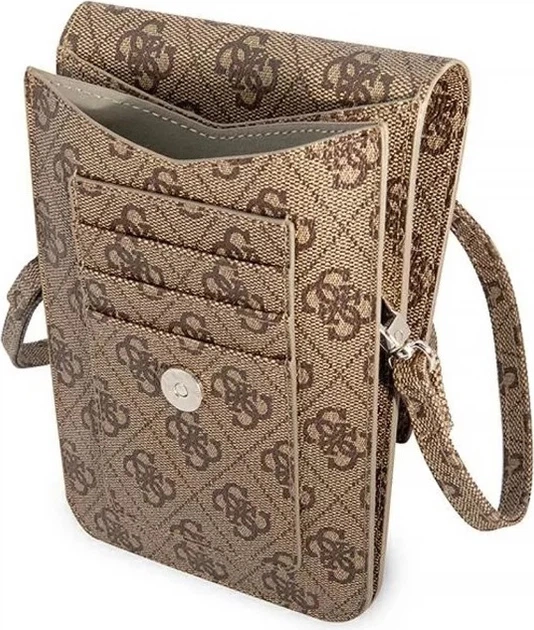 Сумка Guess 4G Triangle Brown (GUWBP4TMBR) - зображення 4