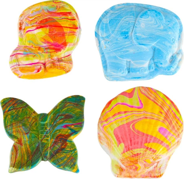 Zestaw kreatywny KIK Malowanie na wodzie Ebru 12 kolorów KX2949 (5903039768970) - obraz 13