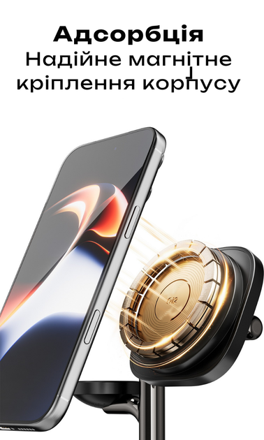 Быстрая беспроводная зарядка Магнитная Док-станция 45W Magsafe Apple Watch iPhone 16/17/18 Airpods Qi2.2 25W для часов наушников Bluetooth колонка Часы ночник - изображение 7