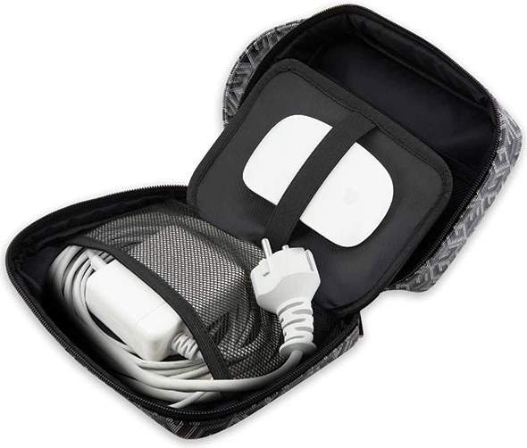 Organizer Guess Bag G Cube Stripe Black (GUHBHGCFSEK) - obraz 4