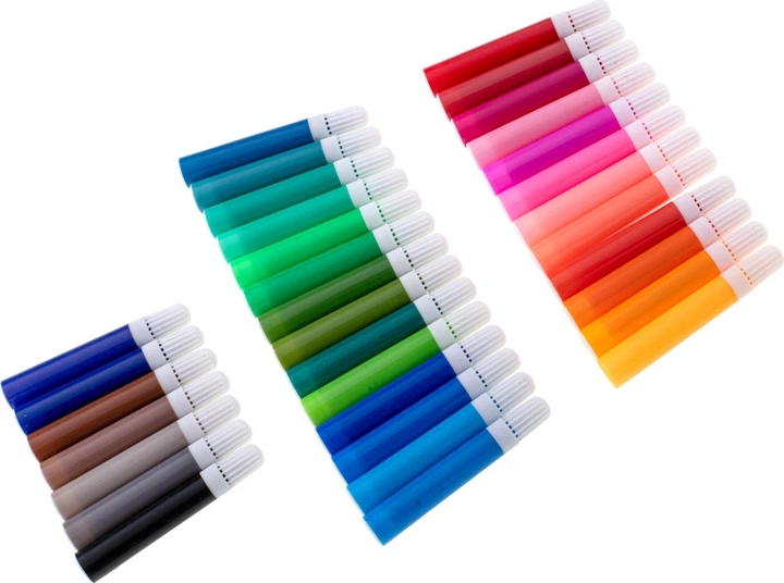 Zestaw artystyczny KIK do malowania w walizce 145 el. Niebieski KX5353_1 (5903039730403) - obraz 7