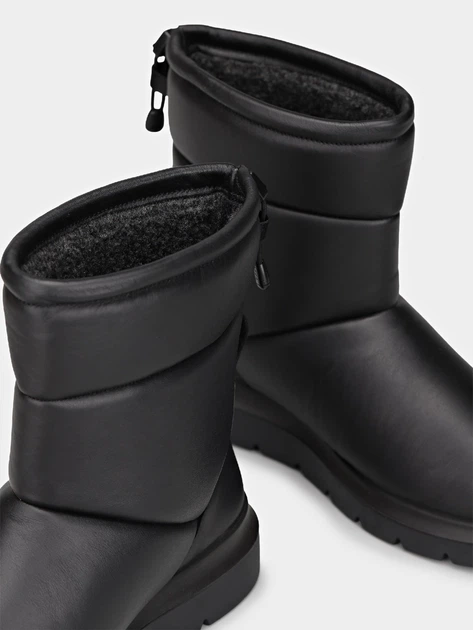 Женские сапоги ECCO 40 Чёрный 21628301001 - изображение 4