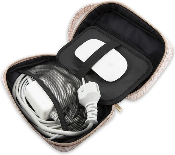 Organizer Guess Bag G Cube Stripe Pink (GUHBHGCFSEP) - obraz 3