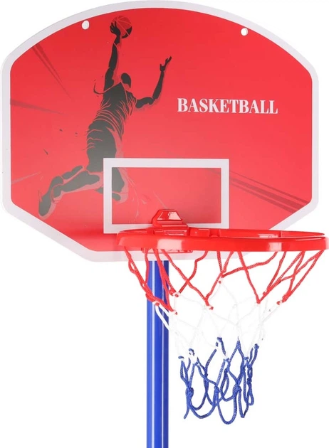 Bramka piłkarska KIK 2 w 1 z tablicą do koszykówki KX3001 (5903039768246) - obraz 2