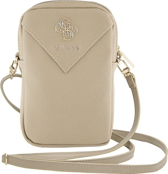 Сумка Guess Zip Triangle 4G Beige (GUWBZPGSTEGD) - зображення 2