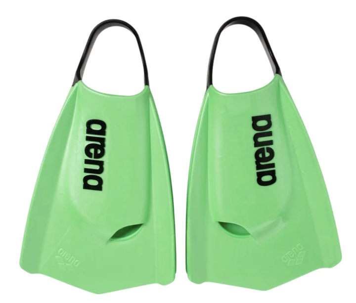 Ласти для плавання короткі із відкритою п'ятою Arena POWERFIN PRO II (006151-130) зелені, розмір 36-37 - Фото 4 Ласти для плавання короткі із відкритою п'ятою Arena POWERFIN PRO II (006151-130) зелені, розмір 36-37 - зображення 4