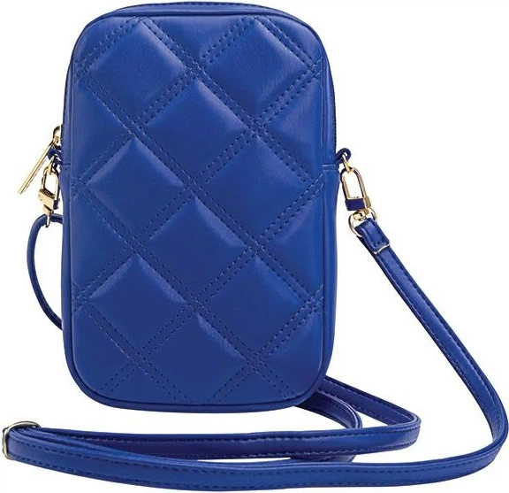 Сумка Guess 4G Quilted Metal Logo Wallet Zipper Pouch Blue (GUWBZPSQSSGB) - зображення 4