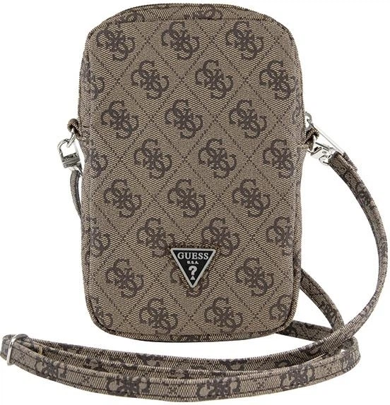 Сумка Guess 4G Triangle Metal Logo Wallet Zipper Pouch Brown (GUWBZP4GFTSW) - зображення 2