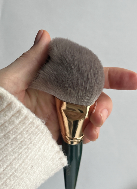 Кисть для пудры Tenze Emerald Collection Powder Brush - изображение 9
