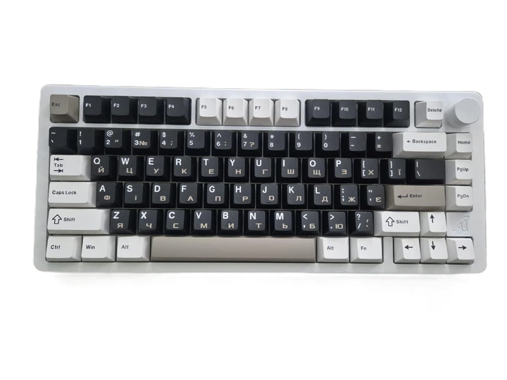Механічна бездротова (Bluetooth + 2,4G) клавіатура з HOT SWAP Attack SHARK X86 Full Aluminum, 82 key PBT, RGB, Win,Mac OS, УКР та АНГЛ, Milk White (X86MW) - Фото 2 Механічна бездротова (Bluetooth + 2,4G) клавіатура з HOT SWAP Attack SHARK X86 Full Aluminum, 82 key PBT, RGB, Win,Mac OS, УКР та АНГЛ, Milk White (X86MW) - изображение 2