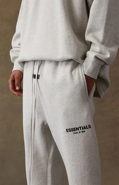Штани Essentials Fear Of God / FOG у сірому кольорі(S). - зображення 3