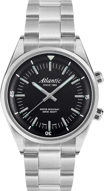 Мужские часы Atlantic Seacloud Diver 73375.41.61 - Фото 1 Мужские часы Atlantic Seacloud Diver 73375.41.61 - изображение 1