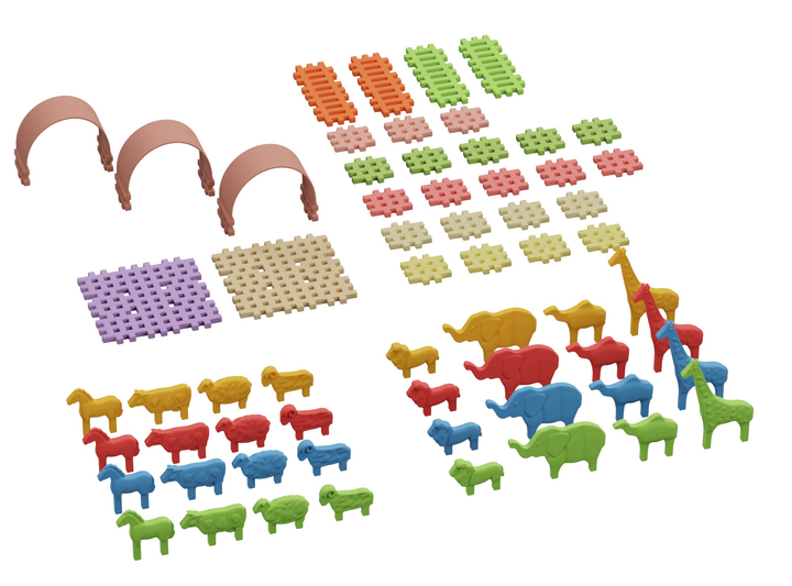 Конструктор Marioinex міні звірята 62 деталі (5903033907429) - зображення 2