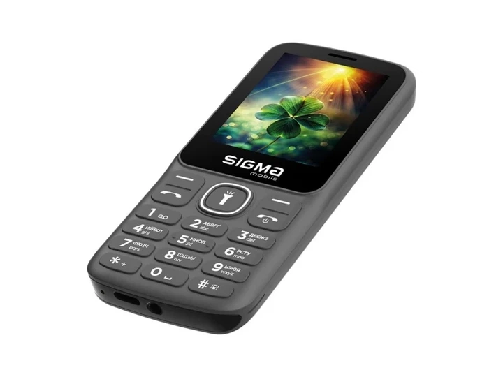 Мобільний телефон Sigma mobile X-style 242 LUCKY Grey - изображение 3