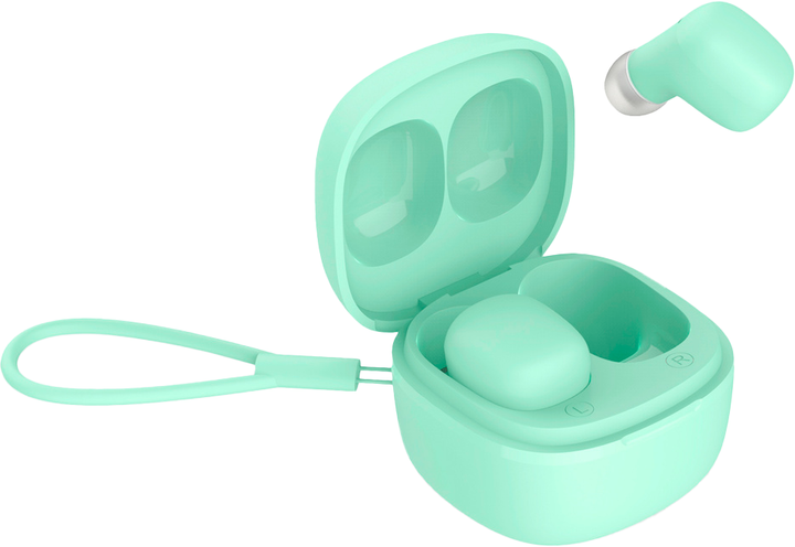 Słuchawki bezprzewodowe Niceboy HIVE Smarties Green Mint (8594182427806) - obraz 3