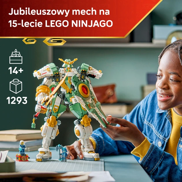 Конструктор LEGO Ninjago Робот-титан Ллойда до 15-річчя 1293 детали (71860) - зображення 3
