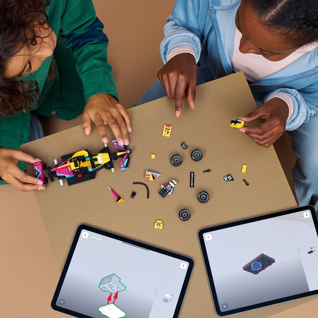 Zestaw klocków LEGO Speed Champions Bolid F1 ACADEMY LEGO 201 element (77258) - obraz 6