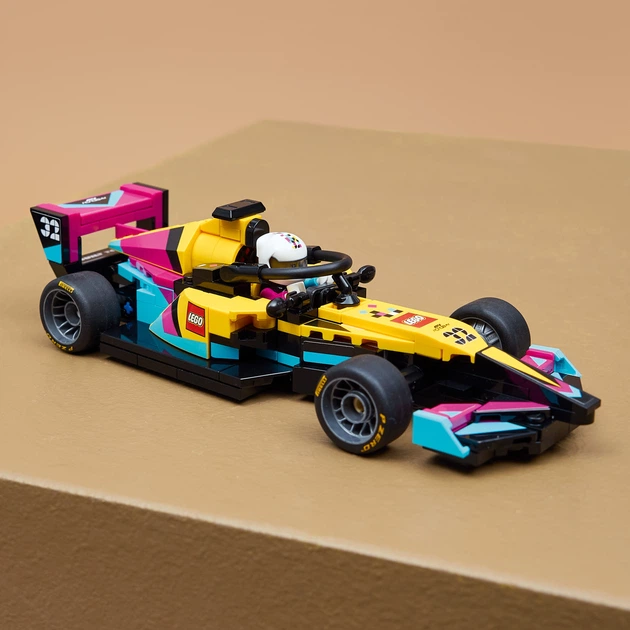 Zestaw klocków LEGO Speed Champions Bolid F1 ACADEMY LEGO 201 element (77258) - obraz 8