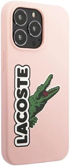 Etui Lacoste do iPhone 13 Pro Silicone Head Crocodile Pink (LCHC13LSHI) - obraz 4