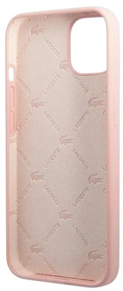 Etui Lacoste do iPhone 13 Silicone Head Crocodile Pink (LCHC13MSHI) - obraz 3