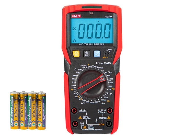 Багатофункціональний тестер напруги UNI-T 50-237 UT89X (5900804147961) - зображення 2