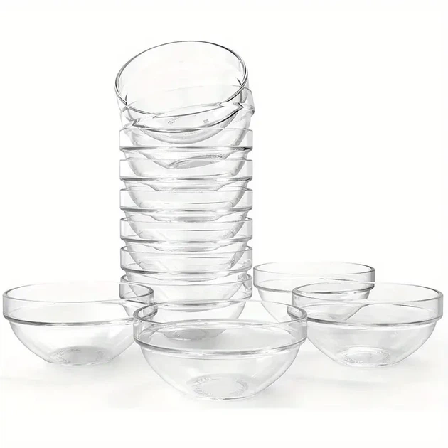 Салатник стеклянный 200 мл 105 мм UNIGLASS Stackable 44818-BX6 - Фото 3 Салатник стеклянный 200 мл 105 мм UNIGLASS Stackable 44818-BX6 - изображение 3