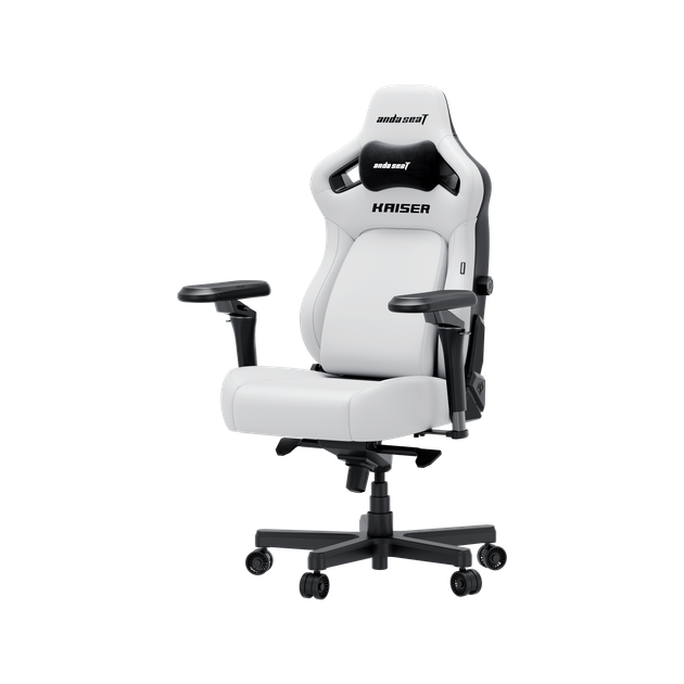 Крісло геймерське ігрове Anda Seat Kaiser 4 V2 Size XL White PVC (AD12YDDC-XLL-20-W-PV/C-03) - изображение 3