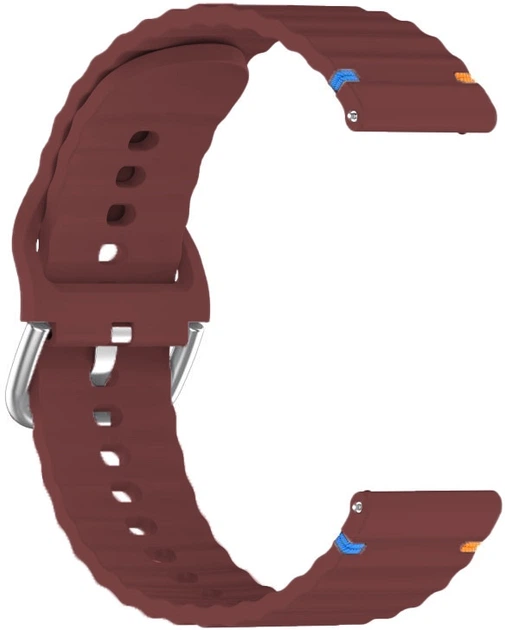Ремешок BeCover Ribbed Straight 20mm для Samsung Galaxy Watch 7 40/44mm/7 FE/6/6 Classic/5/5 Pro/4/4 Classic/Watch 3 41mm Red Wine (BC_714852) - Фото 3 Ремешок BeCover Ribbed Straight 20mm для Samsung Galaxy Watch 7 40/44mm/7 FE/6/6 Classic/5/5 Pro/4/4 Classic/Watch 3 41mm Red Wine (BC_714852) - изображение 3