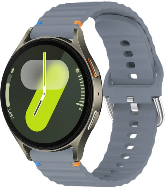 Ремешок BeCover Ribbed Straight 20mm для Samsung Galaxy Watch 7 40/44mm/7 FE/6/6 Classic/5/5 Pro/4/4 Classic/Watch 3 41mm Blue (BC_714841) - Фото 1 Ремешок BeCover Ribbed Straight 20mm для Samsung Galaxy Watch 7 40/44mm/7 FE/6/6 Classic/5/5 Pro/4/4 Classic/Watch 3 41mm Blue (BC_714841) - изображение 1