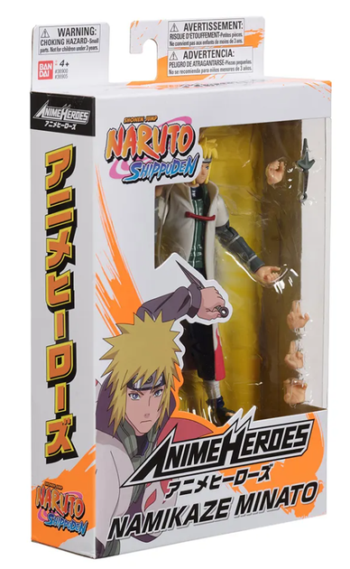 Фигурка Minato Namikaze (Наруто) — Anime Heroes Bandai 36905 - изображение 5
