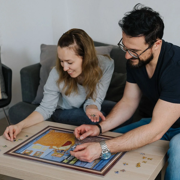 Пазл Винсент ван Гог: Комната в Арле - 500 элементов Trefl PuzzloRama 37545 - изображение 7