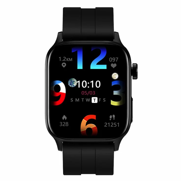 Смарт-часы Lige GT22 Black (звонки, пульсоксиметр, тонометр, темп. тела) - изображение 9
