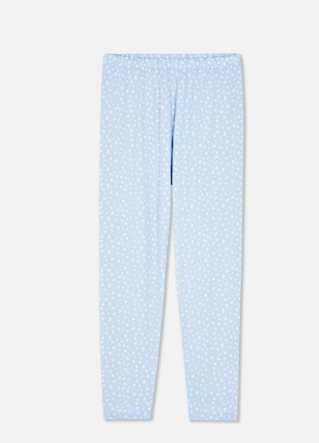 Пижамные хлопковые штаны Primark Bottom Pyjama S Низ пижамы Голубой (8843) - Фото 4 Пижамные хлопковые штаны Primark Bottom Pyjama S Низ пижамы Голубой (8843) - изображение 4