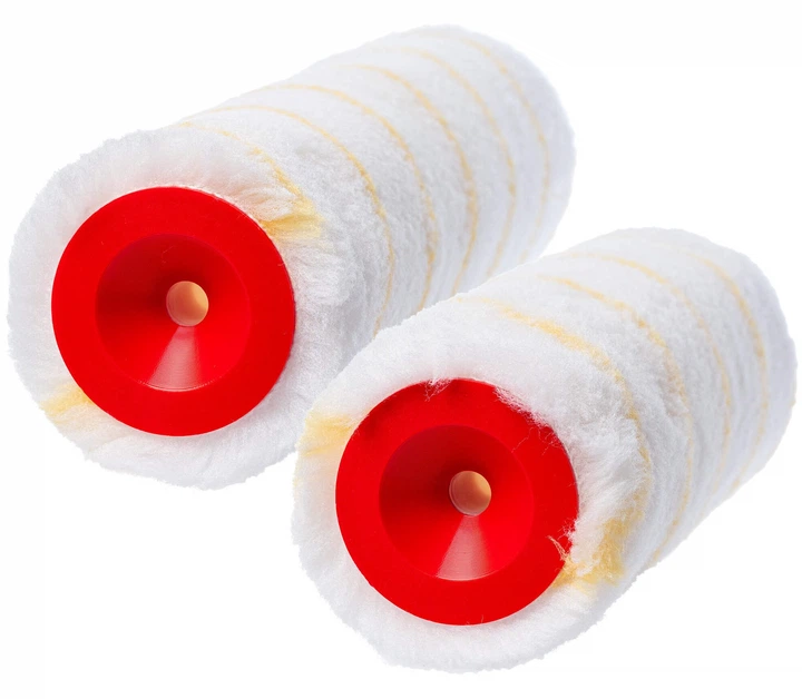 Набір валиків для фарбування Kadax Paxson 20 + 25 см x 4 шт. Жовті смужки (ZES5902730389170) - зображення 4